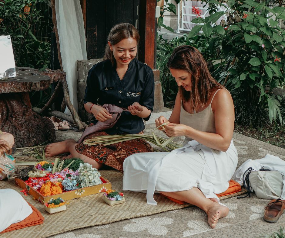 offering making class ubud
