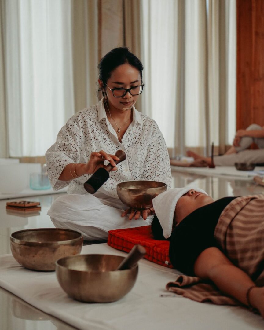 Sound healing meditation experience in Ubud Bali
