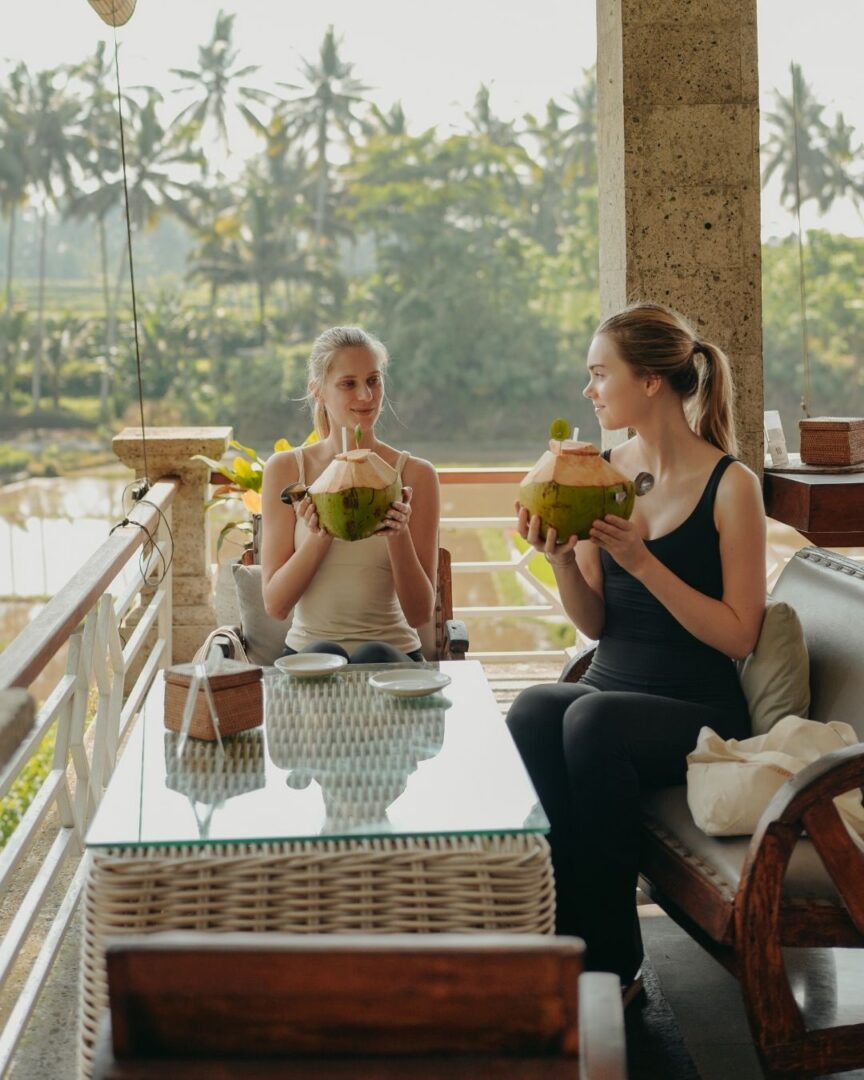Yoga and nourishing wellness practices at Om Ham